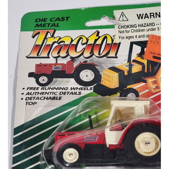 Die Cast Metal Tractor Red No. 8501C - Picture 5 of 16